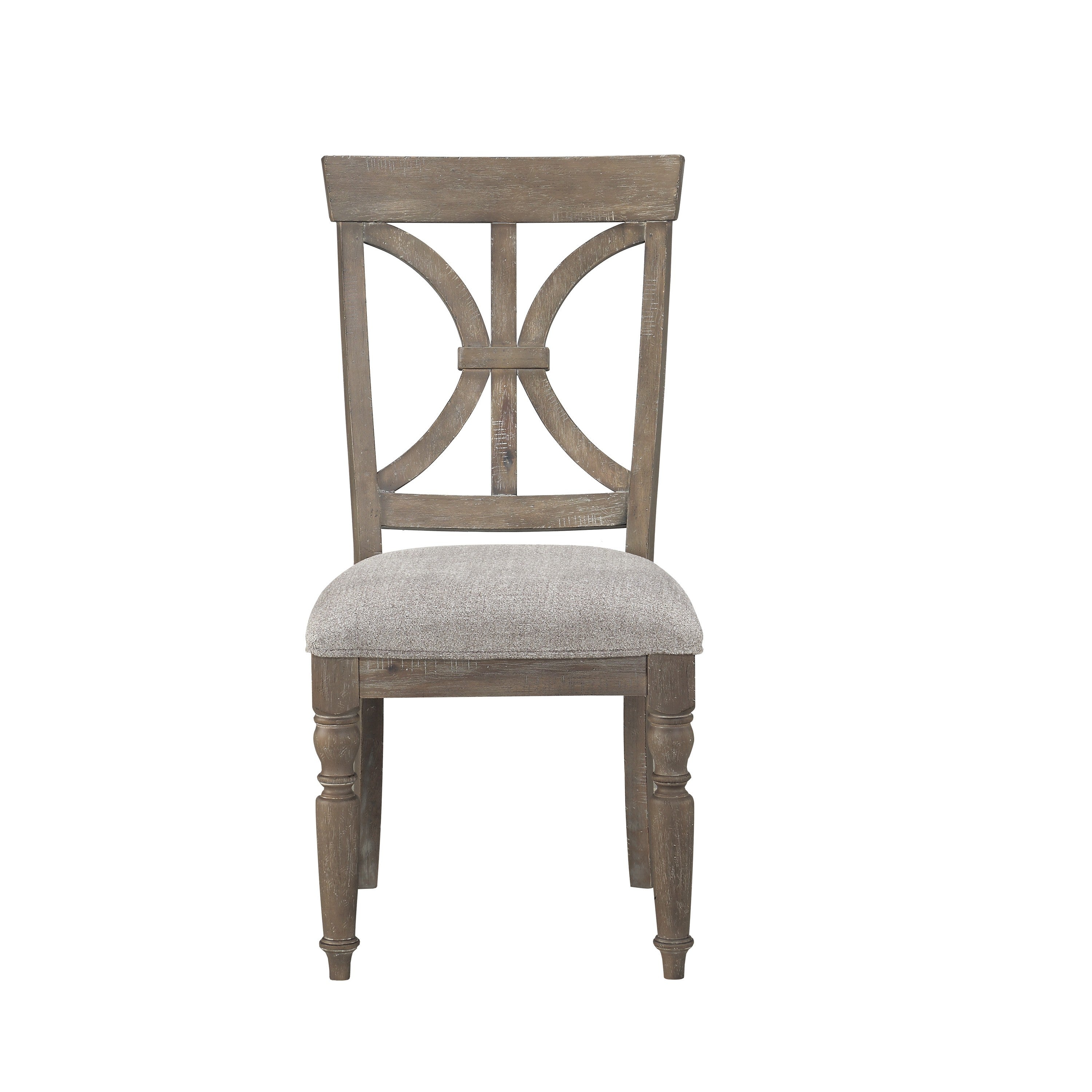 Cardano Driftwood Brown Side Chair, Set of 2 - 1689BRS - Bien Home Furniture &amp; Electronics