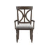 Cardano Driftwood Charcoal Arm Chair, Set of 2 - 1689A - Bien Home Furniture & Electronics