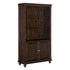 Cardano Driftwood Charcoal Bookcase - 1689-18 - Bien Home Furniture & Electronics