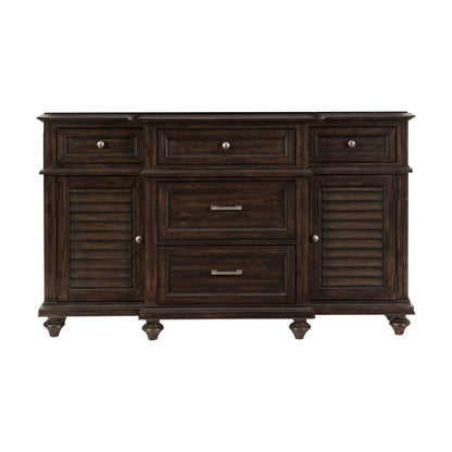 Cardano Driftwood Charcoal Buffet/Server - 1689-55 - Bien Home Furniture &amp; Electronics