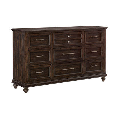 Cardano Driftwood Charcoal Dresser - 1689-5 - Bien Home Furniture &amp; Electronics