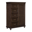 Cardano Driftwood Charcoal Wardrobe Chest - 1689-10 - Bien Home Furniture & Electronics