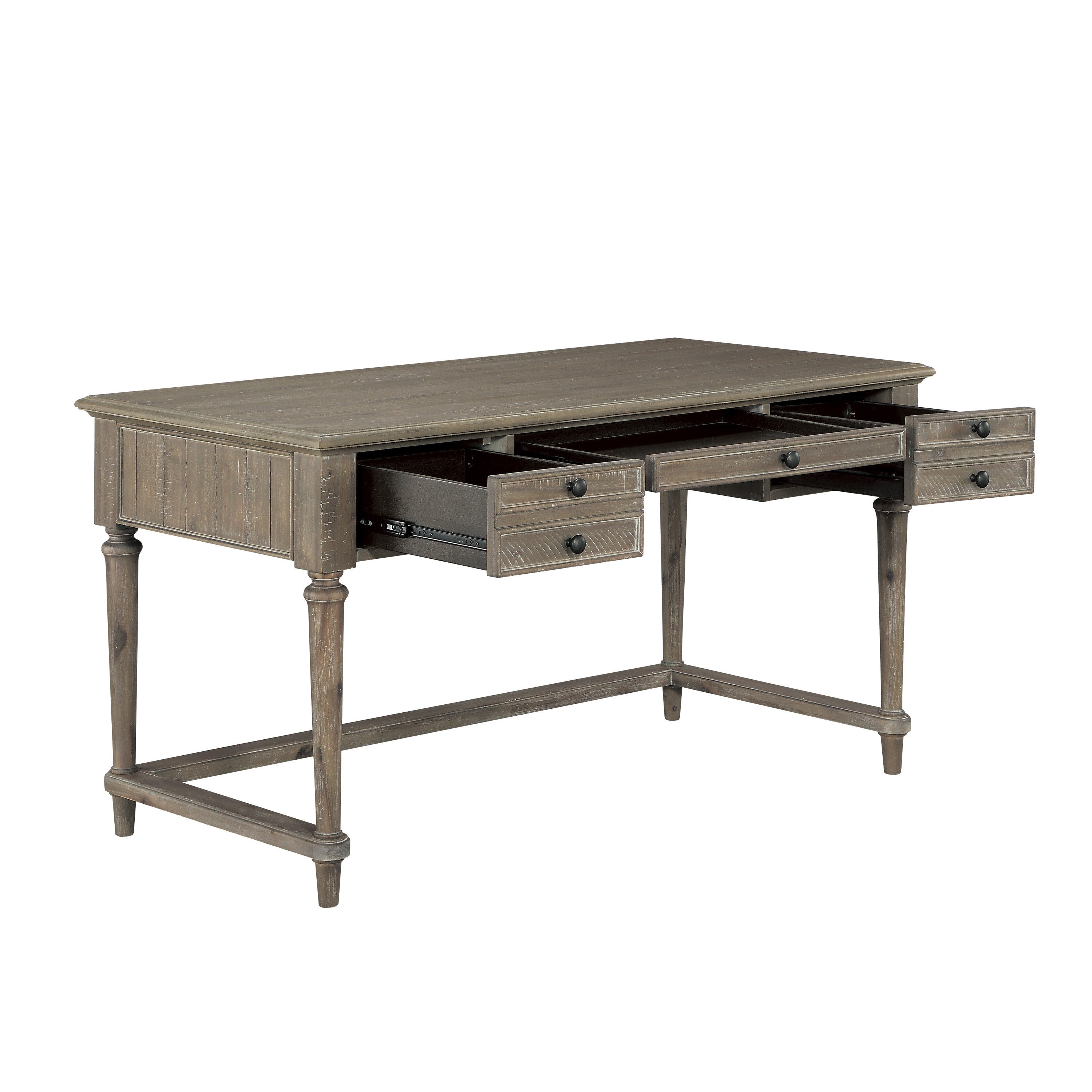 Cardano Driftwood Light Brown Writing Desk - 1689BR-16 - Bien Home Furniture &amp; Electronics