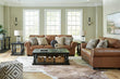 Carianna Caramel Leather Living Room Set - SET | 5760438 | 5760435 - Bien Home Furniture & Electronics