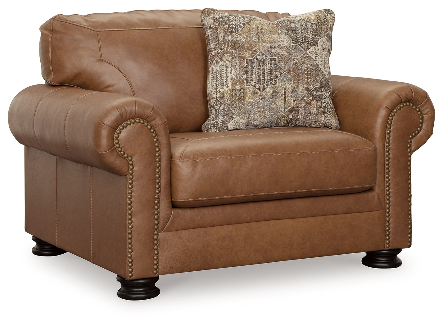 Carianna Caramel Oversized Chair - 5760423 - Bien Home Furniture &amp; Electronics