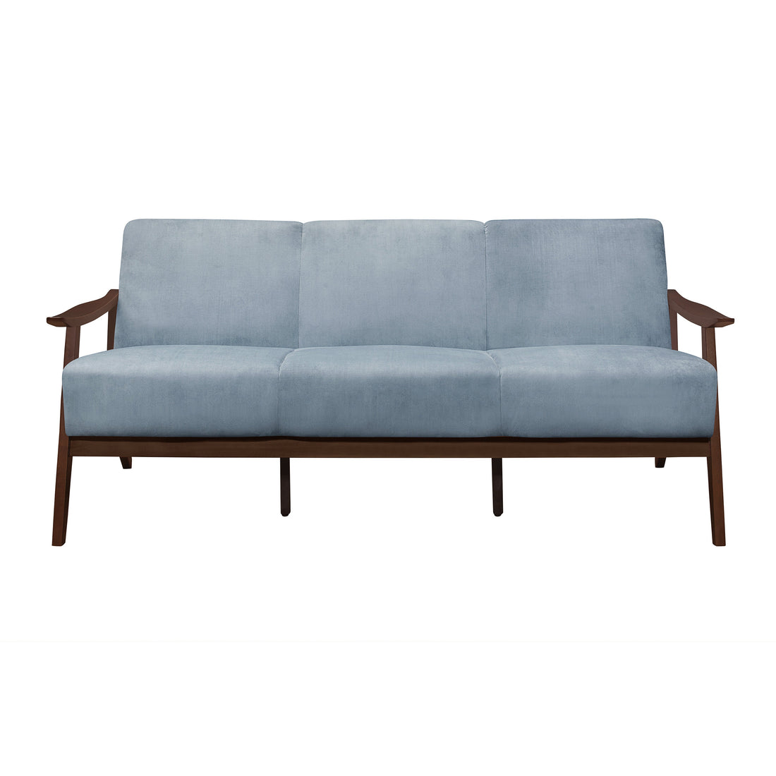 Carlson Blue Gray Sofa - 1032BGY-3 - Bien Home Furniture &amp; Electronics