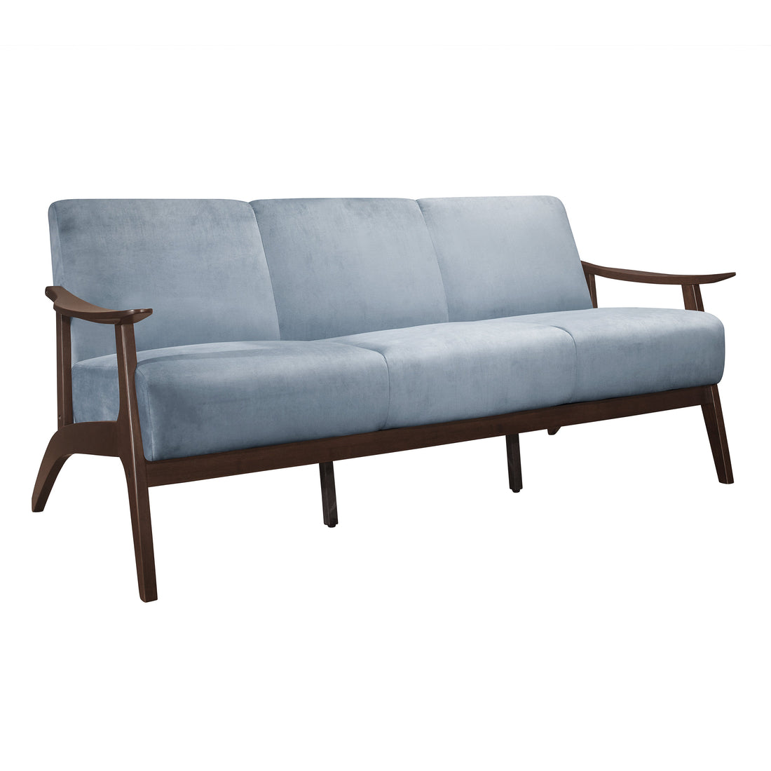 Carlson Blue Gray Sofa - 1032BGY-3 - Bien Home Furniture &amp; Electronics