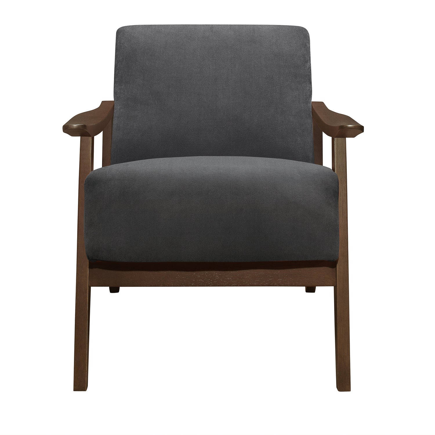 Carlson Dark Gray Accent Chair - 1032DG-1 - Bien Home Furniture &amp; Electronics