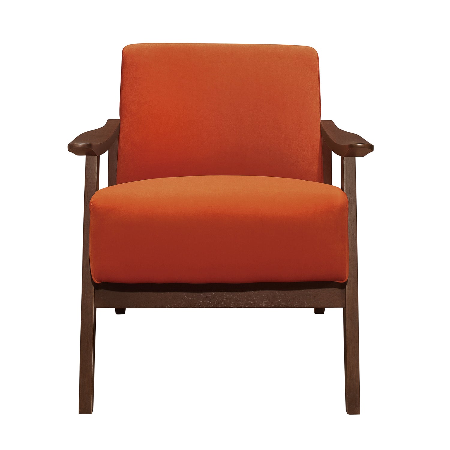Carlson Orange Accent Chair - 1032RN-1 - Bien Home Furniture &amp; Electronics