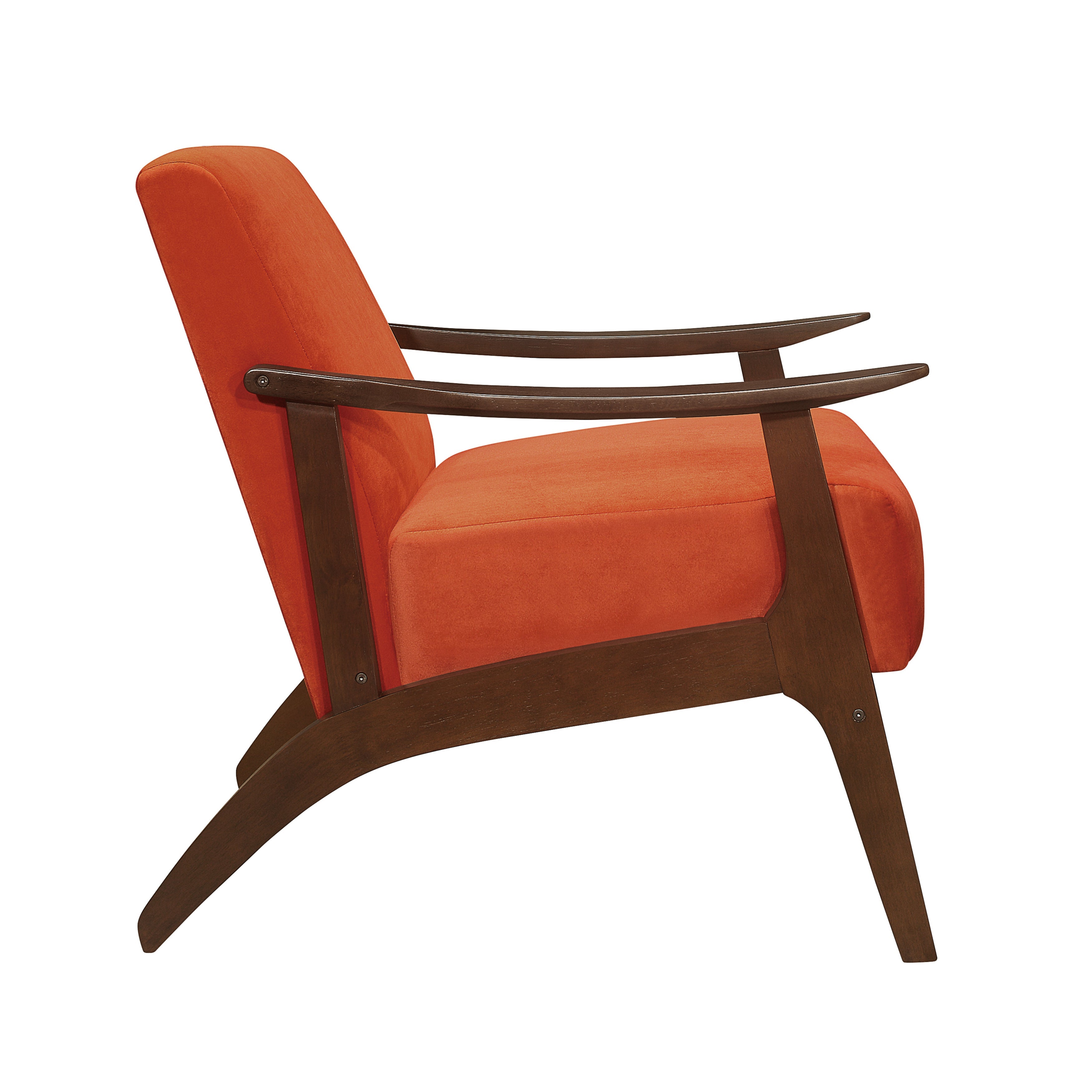 Carlson Orange Accent Chair - 1032RN-1 - Bien Home Furniture &amp; Electronics