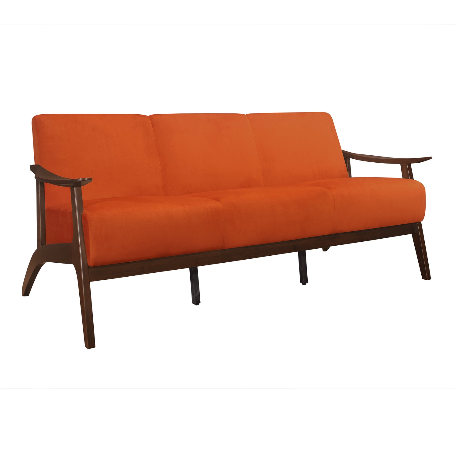 Carlson Orange Sofa - 1032RN-3 - Bien Home Furniture &amp; Electronics