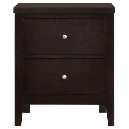 Carlton Bedroom Set with Upholstered Headboard Cappuccino - 202091Q-S5 - Bien Home Furniture &amp; Electronics