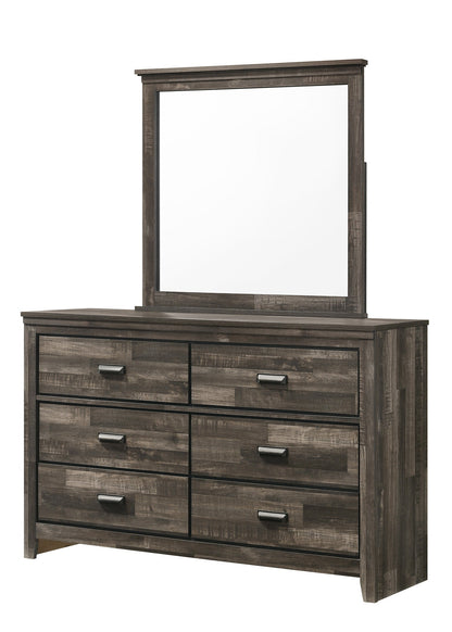 Carter Brown Bedroom Mirror (Mirror Only) - B6800-11 - Bien Home Furniture &amp; Electronics