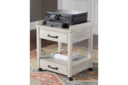 Carynhurst Whitewash Printer Stand - H755-11 - Bien Home Furniture & Electronics