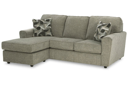 Cascilla Pewter Sofa Chaise - 2680518 - Bien Home Furniture &amp; Electronics