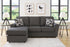 Cascilla Slate Sofa Chaise - 2680418 - Bien Home Furniture & Electronics