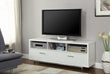 Casey 2-Drawer Rectangular TV Console White - 701972 - Bien Home Furniture & Electronics