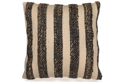 Cassby Black/Linen Pillow, Set of 4 - A1000961 - Bien Home Furniture &amp; Electronics