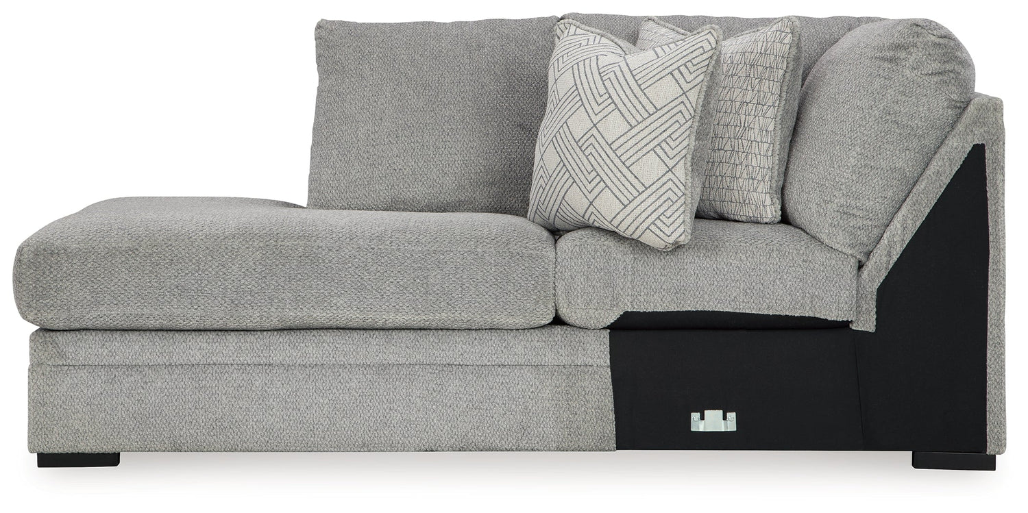 Casselbury Cement Left-Arm Facing Corner Chaise - 5290616 - Bien Home Furniture &amp; Electronics