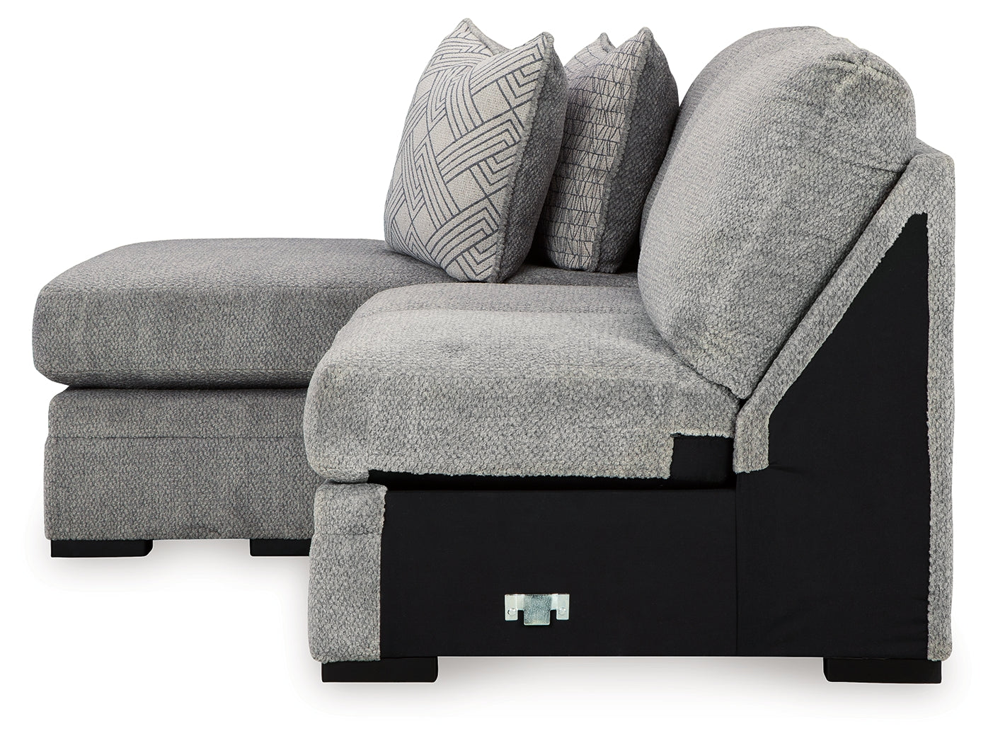 Casselbury Cement Left-Arm Facing Sofa Chaise - 5290602 - Bien Home Furniture &amp; Electronics