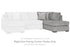 Casselbury Cement Right-Arm Facing Corner Chaise - 5290617 - Bien Home Furniture & Electronics