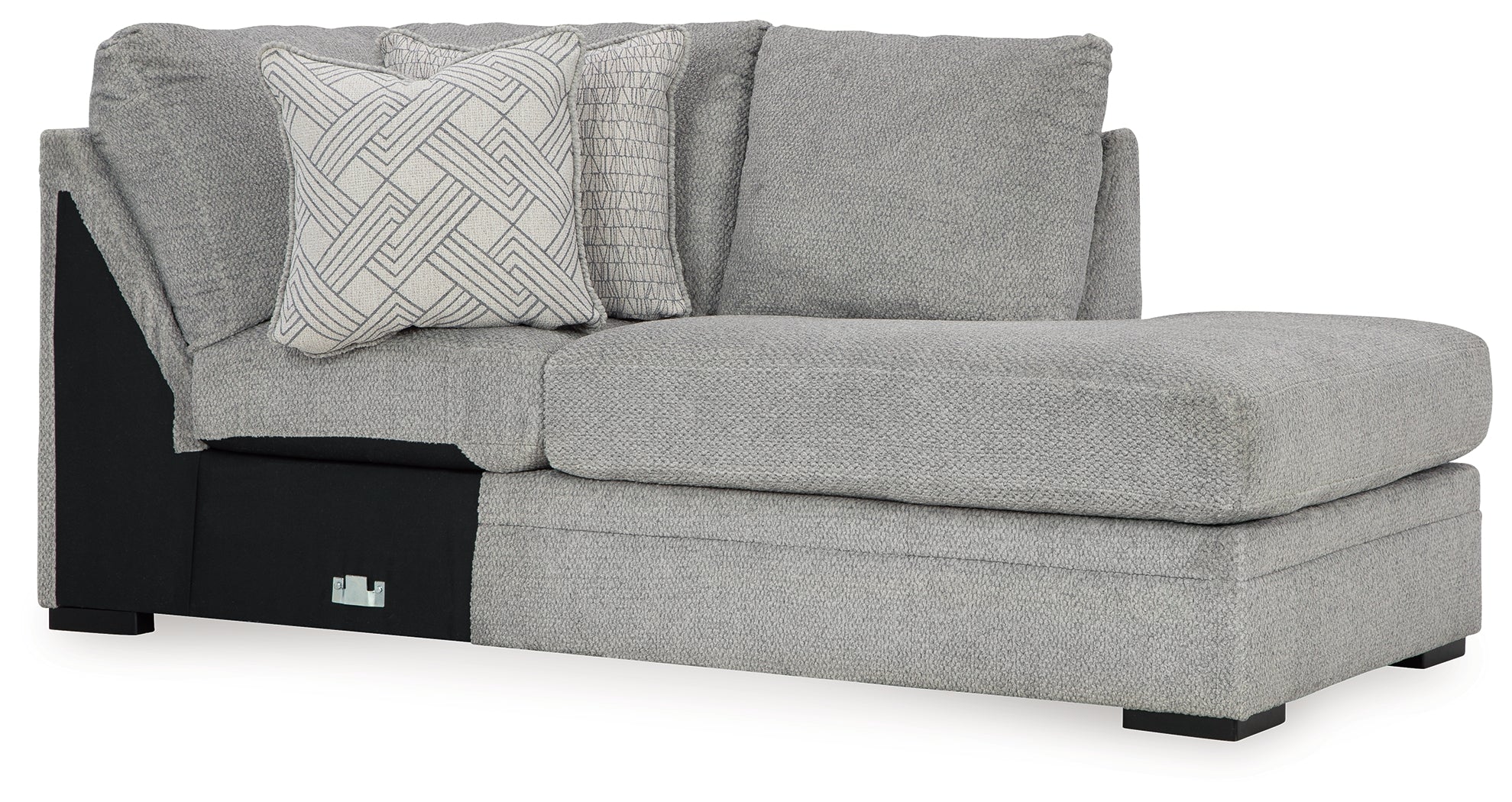 Casselbury Cement Right-Arm Facing Corner Chaise - 5290617 - Bien Home Furniture &amp; Electronics