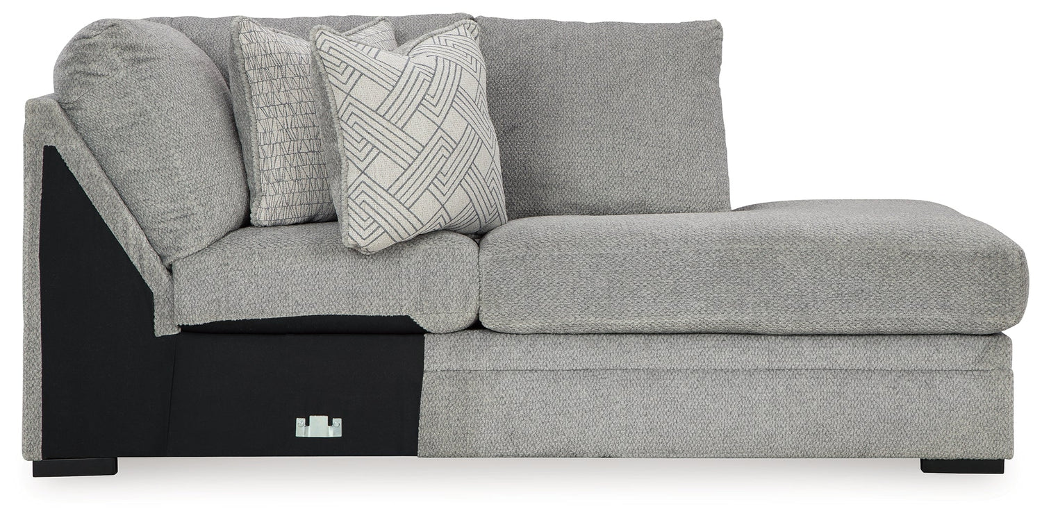 Casselbury Cement Right-Arm Facing Corner Chaise - 5290617 - Bien Home Furniture &amp; Electronics
