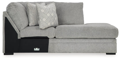 Casselbury Cement Right-Arm Facing Corner Chaise - 5290617 - Bien Home Furniture &amp; Electronics