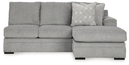 Casselbury Cement Right-Arm Facing Sofa Chaise - 5290603 - Bien Home Furniture &amp; Electronics