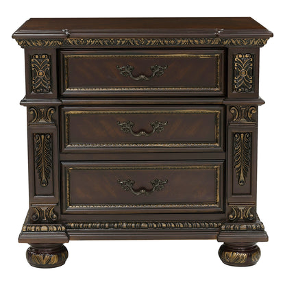 Catalonia Cherry Nightstand - 1824-4 - Bien Home Furniture &amp; Electronics