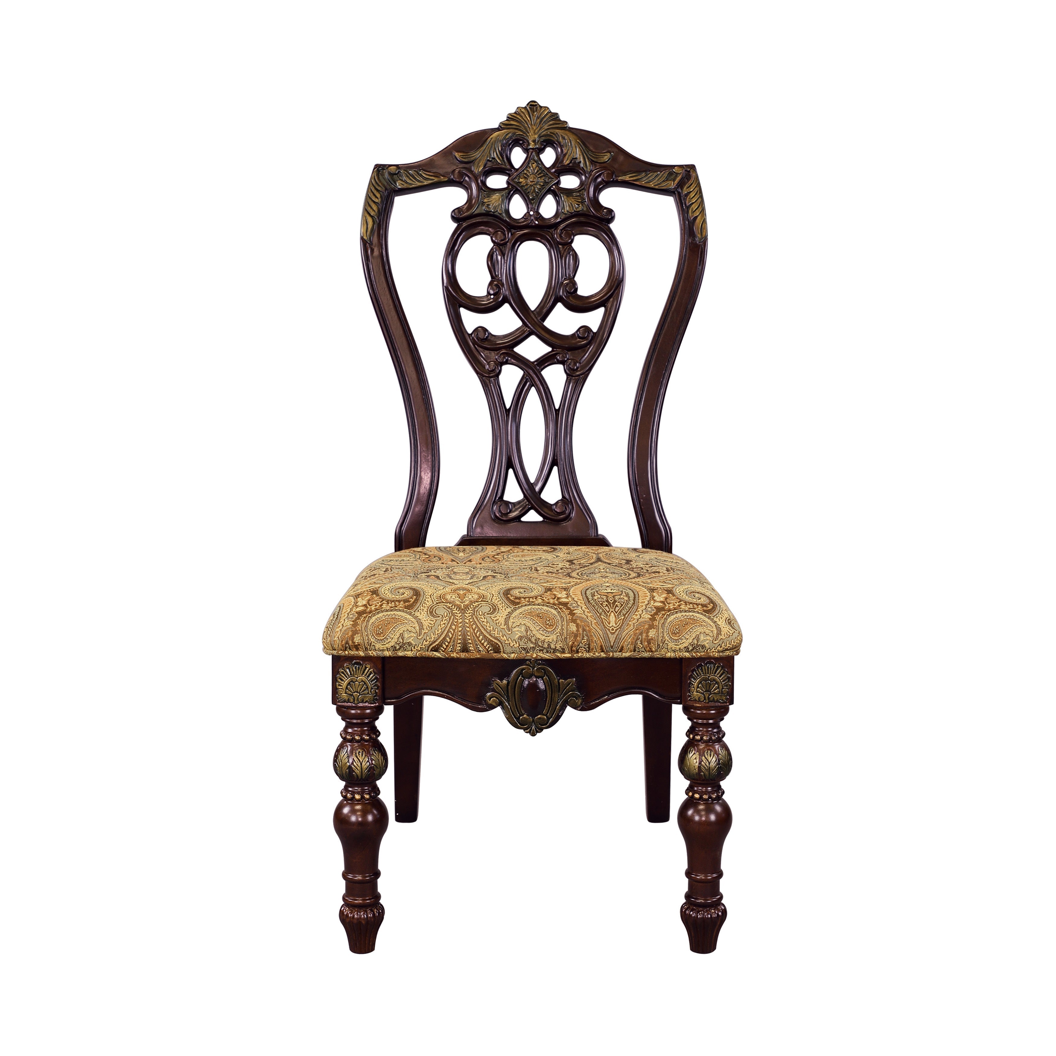 Catalonia Cherry Side Chair, Set of 2 - 1824S - Bien Home Furniture &amp; Electronics