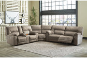 Cavalcade Slate 3-Piece Power Reclining Sectional - SET | 7760147 | 7760177 | 7760196 - Bien Home Furniture & Electronics