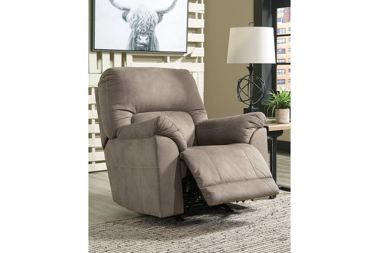 Cavalcade Slate Recliner - 7760125 - Bien Home Furniture &amp; Electronics