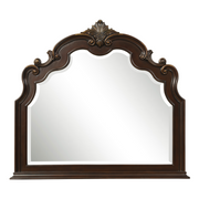 Cavalier Dark Cherry Mirror (Mirror Only) - 1757-6 - Bien Home Furniture & Electronics