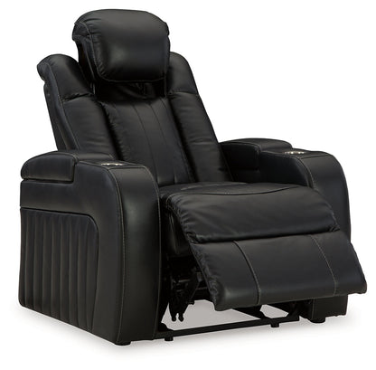 Caveman Den Midnight Power Recliner - 9070313 - Bien Home Furniture &amp; Electronics