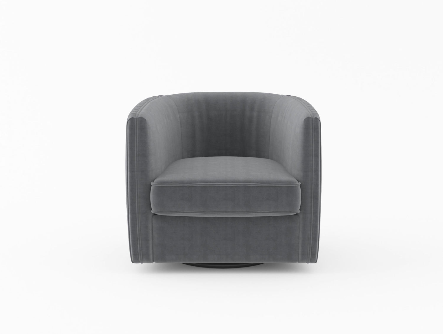 Cecily Gray Swivel Chair - 1038GY-1 - Bien Home Furniture &amp; Electronics