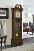 Cedric Golden Brown Grandfather Clock with Chime - 900721 - Bien Home Furniture & Electronics