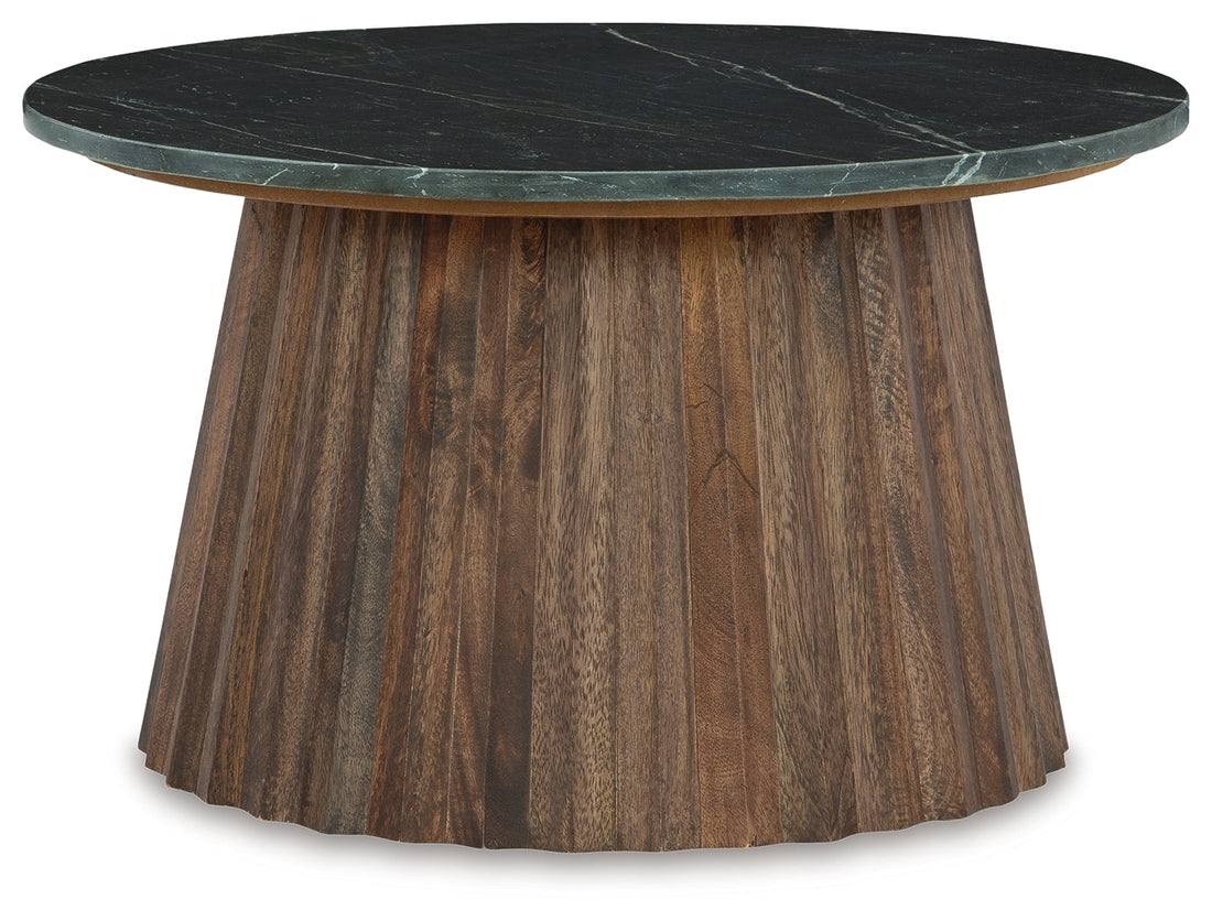 Ceilby Black/Brown Accent Coffee Table - A4000601 - Bien Home Furniture &amp; Electronics