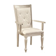 Celandine Silver Arm Chair, Set of 2 - 1928A - Bien Home Furniture & Electronics