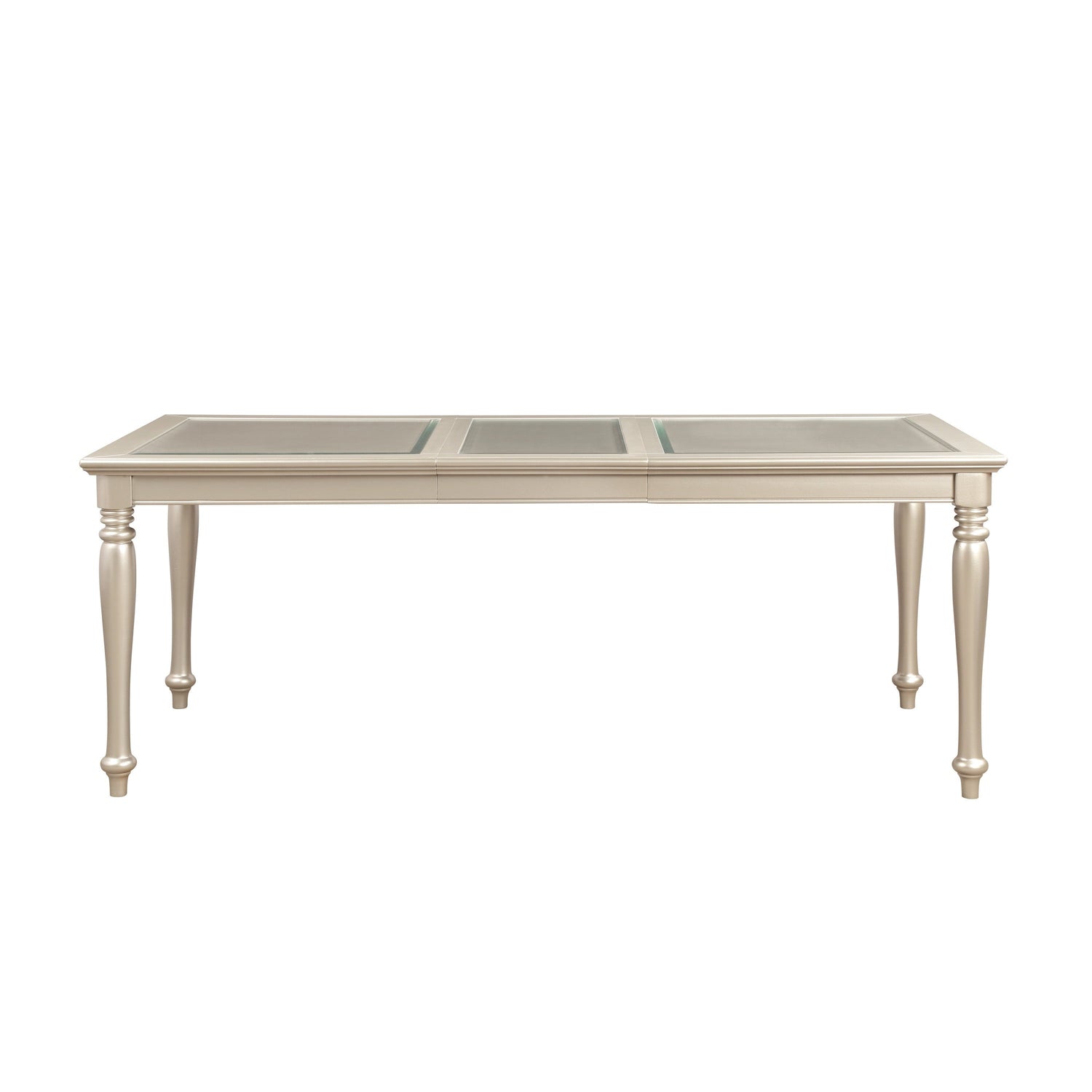 Celandine Silver Extendable Dining Table - 1928-78NG - Bien Home Furniture &amp; Electronics