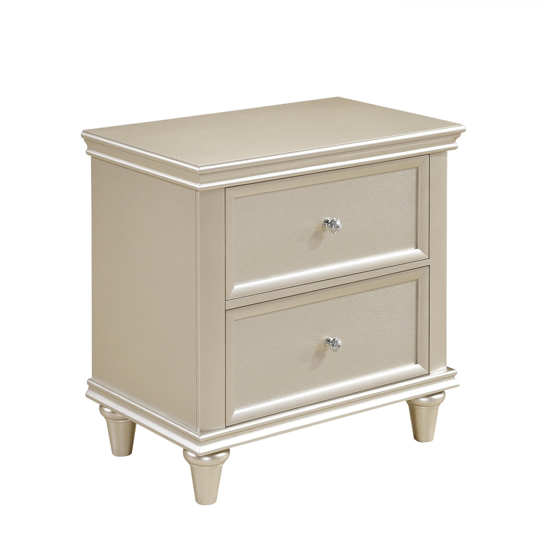 Celandine Silver Nightstand - 1928-4 - Bien Home Furniture & Electronics
