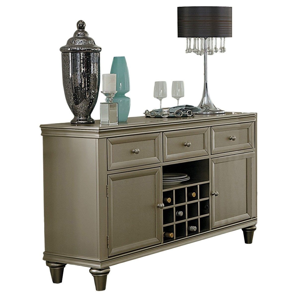 Celandine Silver Server - 1928-40 - Bien Home Furniture &amp; Electronics