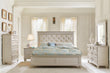 Celandine Silver Upholstered Panel Bedroom Set - SET | 1928-3 | 1928-5 | 1928-6 | 1928-4 | 1928-9 | 1928K-1 | 1928K-2 - Bien Home Furniture & Electronics