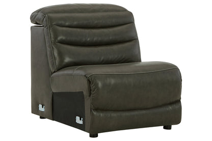 Center Line Dark Gray Armless Chair - U6340446 - Bien Home Furniture &amp; Electronics