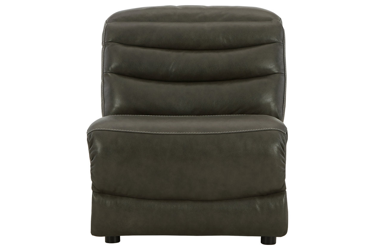 Center Line Dark Gray Armless Chair - U6340446 - Bien Home Furniture &amp; Electronics