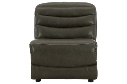Center Line Dark Gray Armless Chair - U6340446 - Bien Home Furniture &amp; Electronics