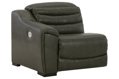 Center Line Dark Gray Left-Arm Facing Power Recliner - U6340458 - Bien Home Furniture &amp; Electronics