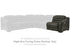 Center Line Dark Gray Right-Arm Facing Power Recliner - U6340462 - Bien Home Furniture & Electronics