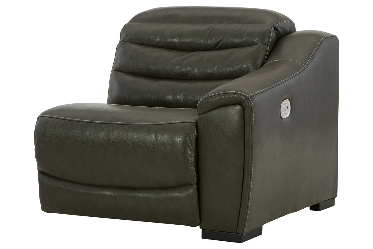 Center Line Dark Gray Right-Arm Facing Power Recliner - U6340462 - Bien Home Furniture &amp; Electronics