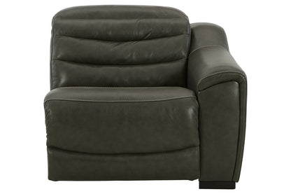 Center Line Dark Gray Right-Arm Facing Power Recliner - U6340462 - Bien Home Furniture &amp; Electronics